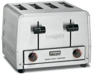 Waring WCT800 Heavy Duty 4 Slice Commercial Toaster