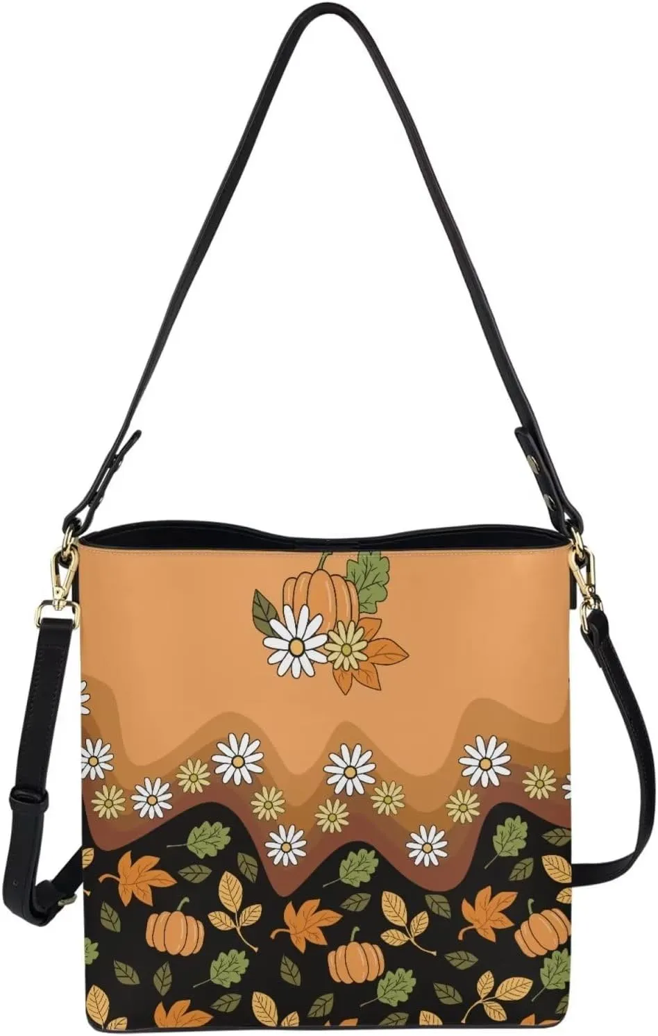 Waterproof Large Capacity Bucket Bags, Messenger Bag Shoulder Hobo Crossbody Bag Casual Colledge Shopping for Women