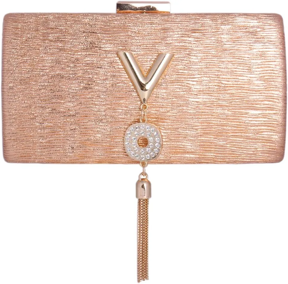 Womens Evening Bag Fashion Clutch Ladies Hardcase Shoulder Bag