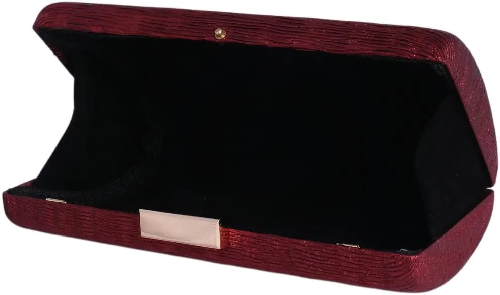 Womens Evening Bag Fashion Clutch Ladies Hardcase Shoulder Bag