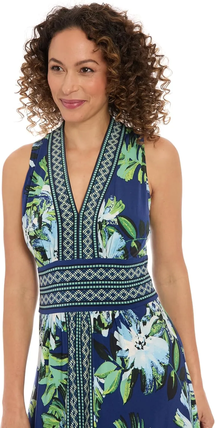 Women's V-Neck Sleeveless Maxi