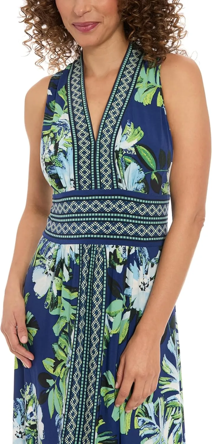 Women's V-Neck Sleeveless Maxi