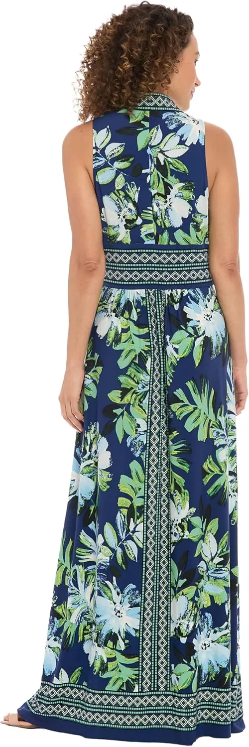 Women's V-Neck Sleeveless Maxi