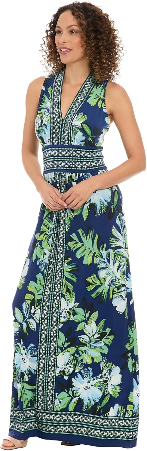 Women's V-Neck Sleeveless Maxi